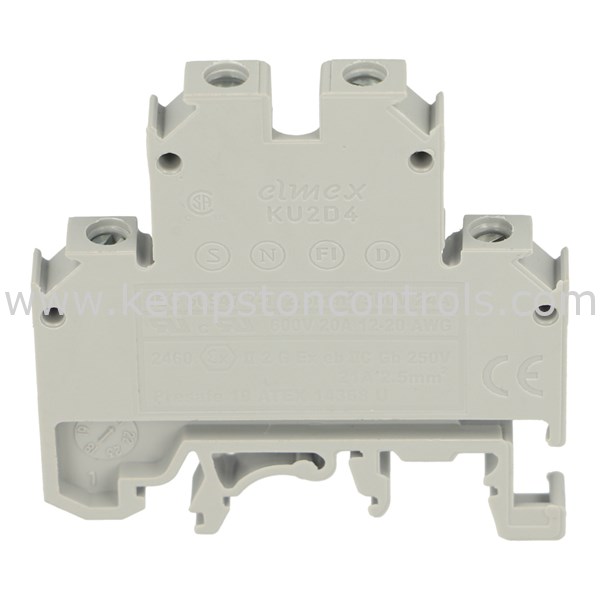 Elmex 2KU2D4(G) 2.5MM DOUBLE DECK TERMINAL Kempston Controls