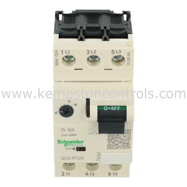 Gv2 Rt20 Schneider GV2RT20 SCHNEIDER MOTOR CIRCUIT BREAKER, 3P, TESYS GV2 ...