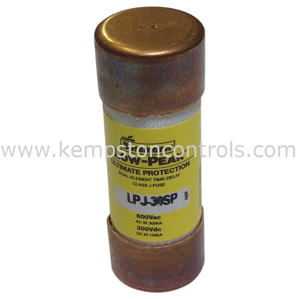 Bussmann LPJ30SP BUSSMANN DUALELEMENT, TIMEDELAY FUSE, 30A, 600VAC
