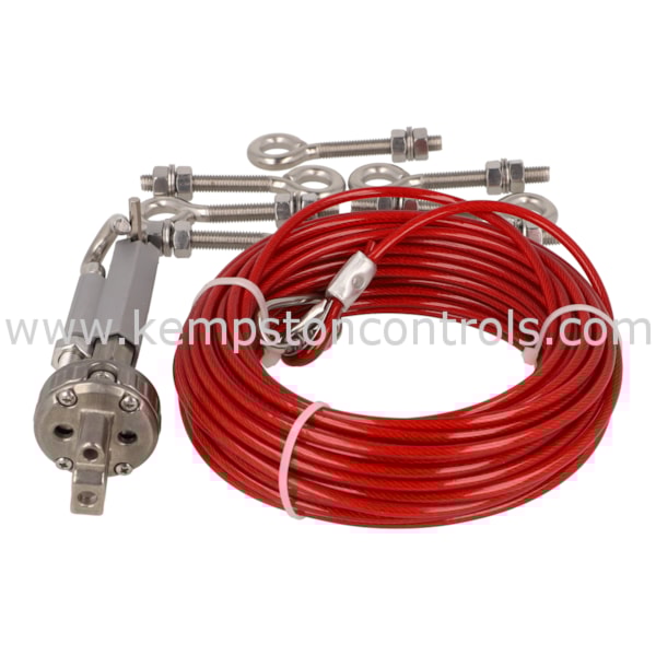 Idem 140012 PULL KIT FOR GUARDIAN LINE ROPE SWITCHES, 15M, STAINLESS