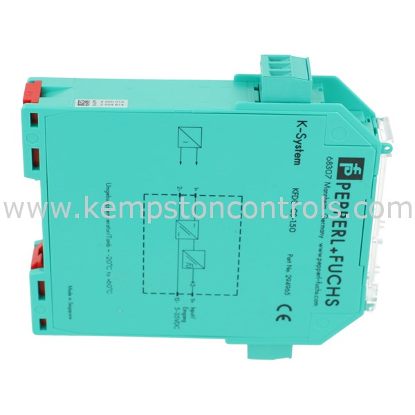 Pepperl + Fuchs KFD0-CS-1.50 P+F TRANSFORMER ISOLATED AMPLIFIER, 1 ...