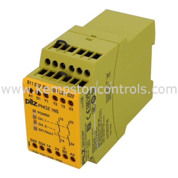 Relais De Sécurité PILZ PNOZ 16S 774070 - 2NO 24VDC/24VAC - Neuf - Fabriqué En Allemagne