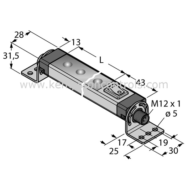 Turck Banner WLS28-2CW1130DXPBQ LED Strip & Tape Lighting