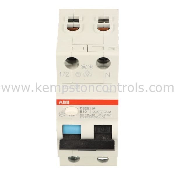 ABB 2CSR275180R1105 ABB DS201 M B10 A30 RCBO 10KA SP+N 10A | Kempston ...