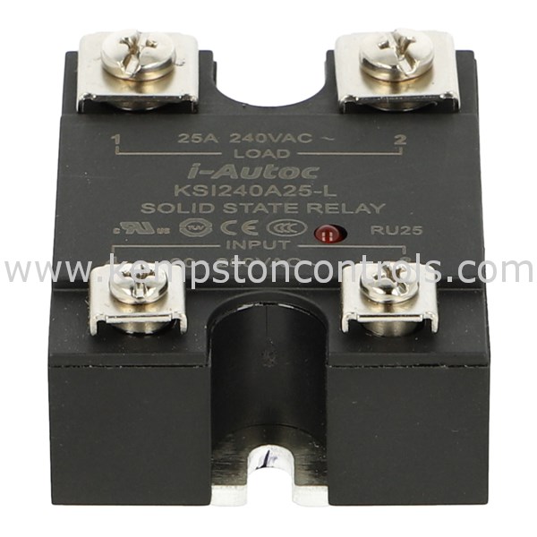 Kudom KSI240A25L 25AMP SOLID STATE RELAY, ZERO CROSSING, PANEL MOUNT