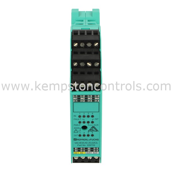 Pepperl + Fuchs VAA-4E4A-KE-ZEJQ/E2L P+F AS-INTERFACE MODULE | Kempston ...
