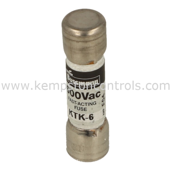 10pcs New Bussmann KTK-6 (6Amp) KTK 6A 600Vac Fuses Fast Acting