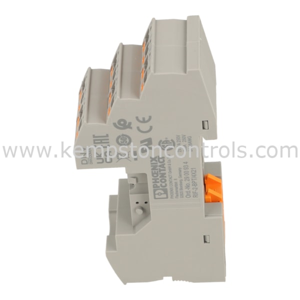 Phoenix 2900934 PHOENIX RIF-2-BPT/4X21, RELAY BASE, 250 V AC/DC, PUSH ...