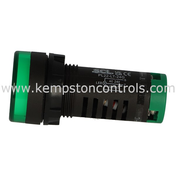 Panel Essentials PL22-LT-24G 22MM TEST LED 24ACDC GREEN COLOURED ...