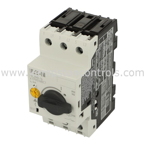 Eaton MOELLER PKZM0-16 Circuit Breaker - Thermal Magnetic 1P 16A Motor Protection